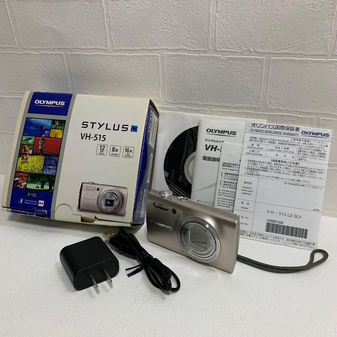 【通電確認済】OLYMPUS STYLUS VH-515 デジタルカメラ
