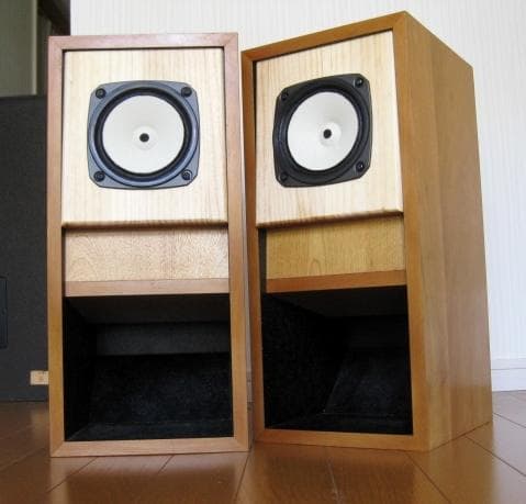 FOSTEX 　フルレンジスピーカー　自作　ペア
