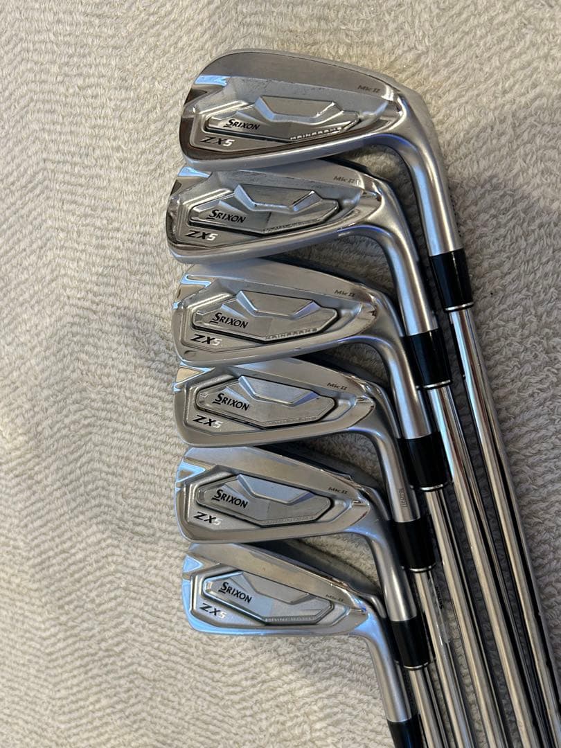 イ*ダ様 スリクソン ZX5 Mk2 アイアン6本 950GH DST 「S」
