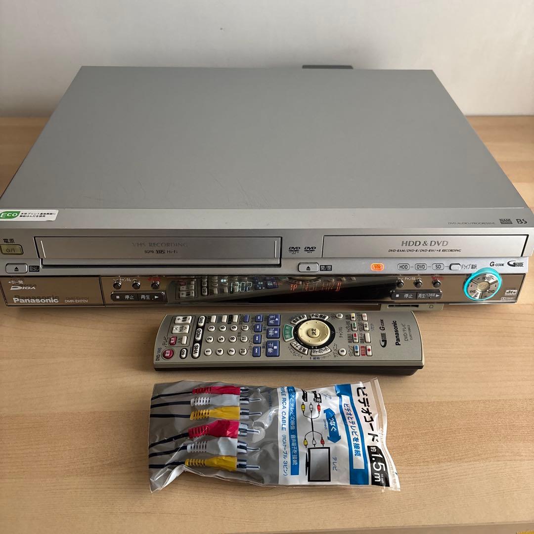 Panasonic DMR-EH70V VHS/DVD/HDDレコーダー