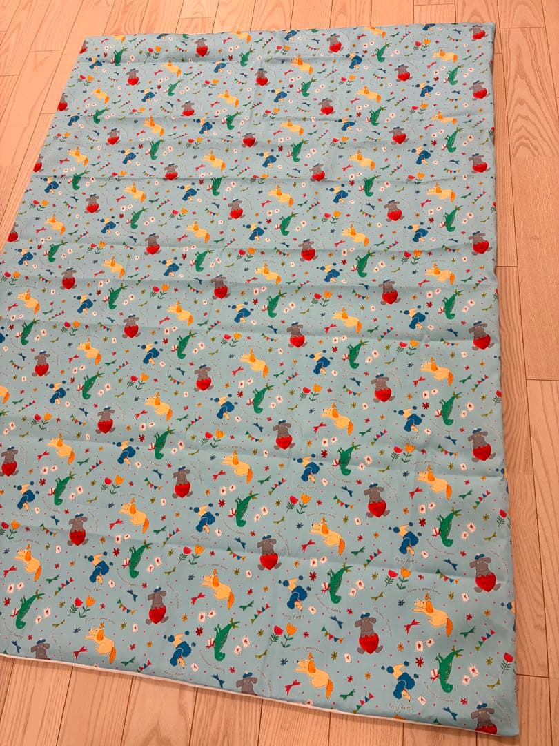 完成①かと　毛布カバー　敷き布団カバー　オーダー