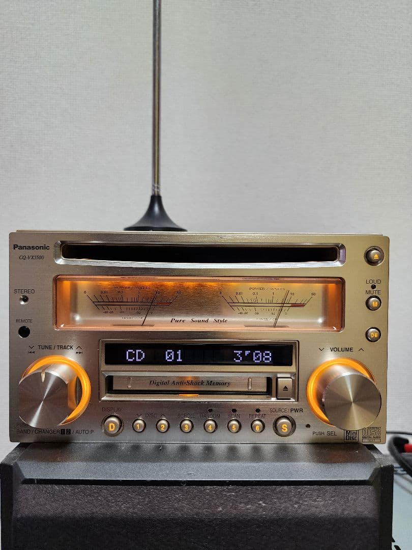 Panasonic　カーオーディオ　CQ-VX5500