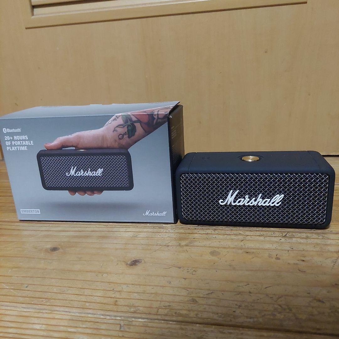 Marshall Emberton ワイヤレススピーカー ほぼ未使用 箱あり
