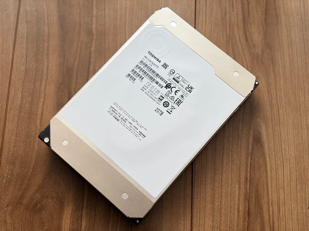 東芝 サーバー NAS用3.5インチ 20TB HDD MG10ACA20TE
