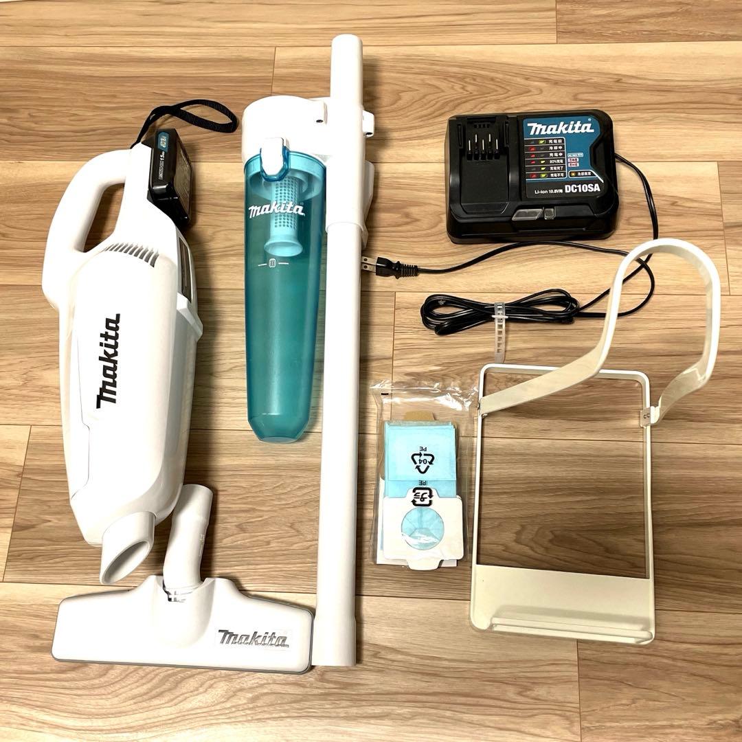 マキタ 掃除機 CL107FD 充電式クリーナー サイクロンユニットスタンド付き