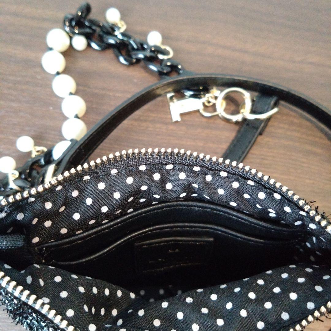 LANVIN ブラック ミニバッグ