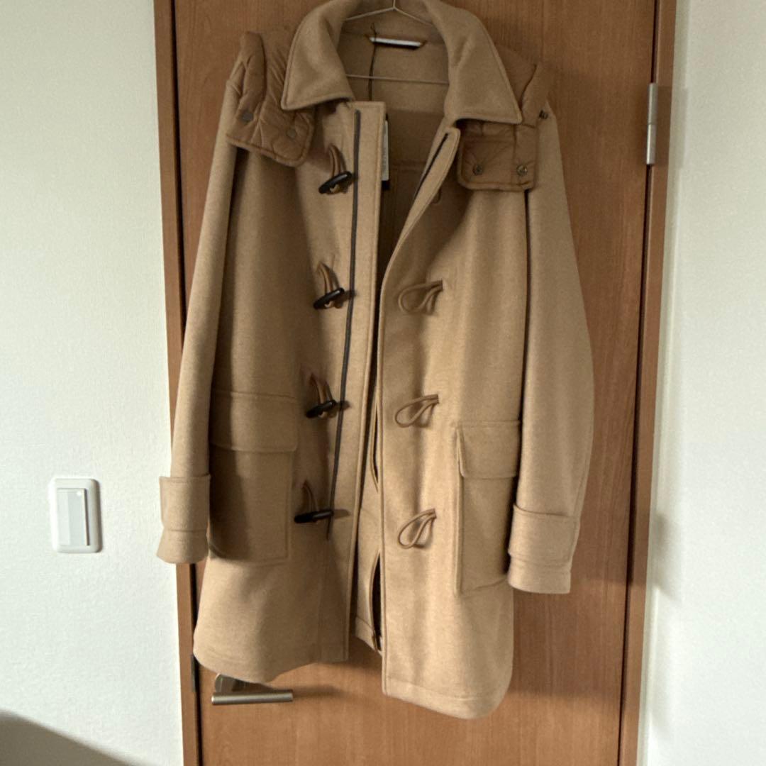 【12/14出品終了】BOSS ベージュ ダッフルコート