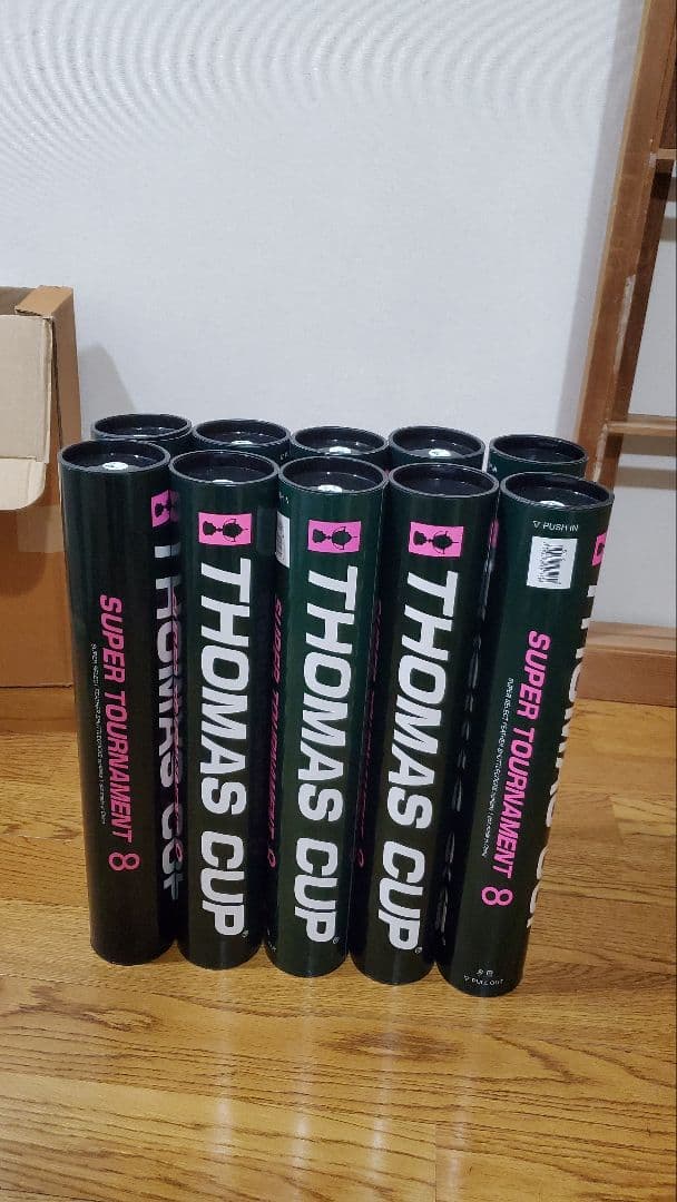 トマスカップ スーパートーナメント8 4番10本 未使用