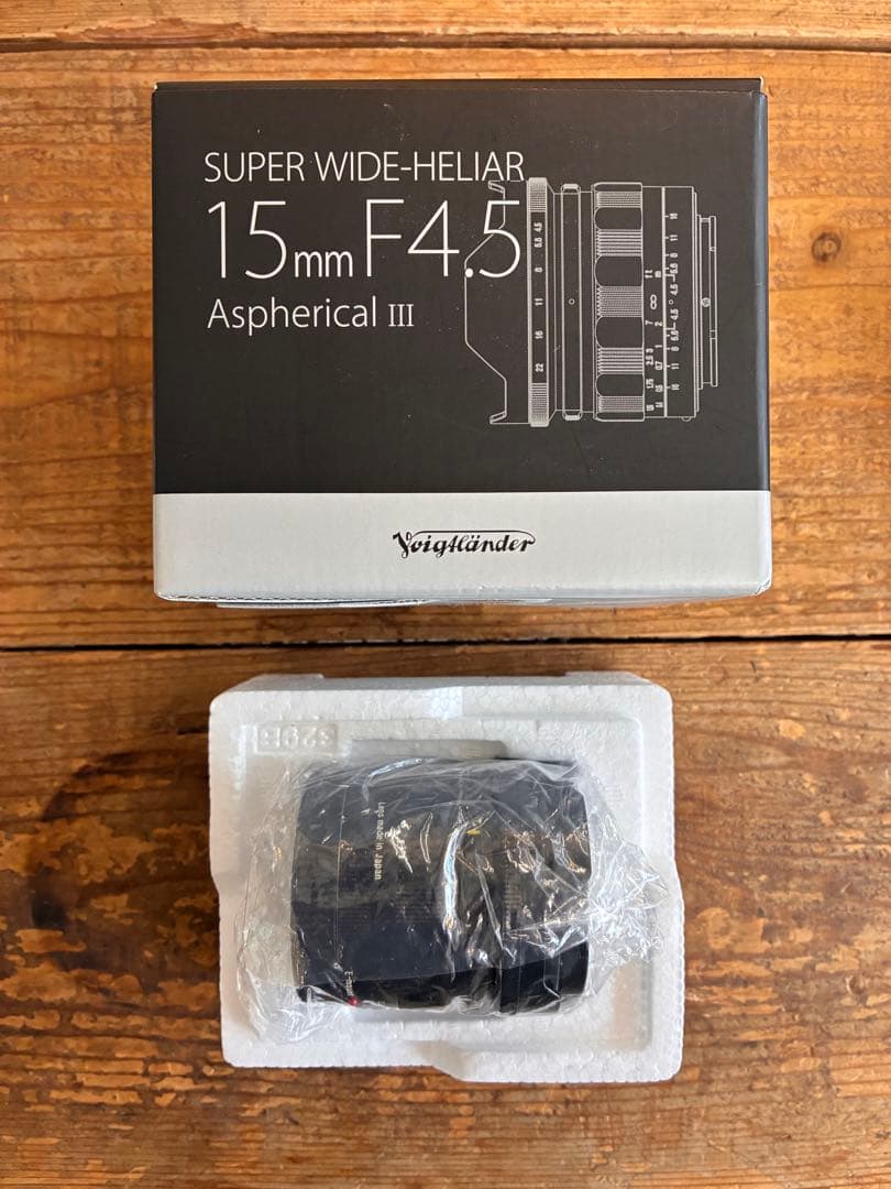 フォクトレンダー15mmF4.5スーパーワイドヘリアーAspherical.Ⅲ