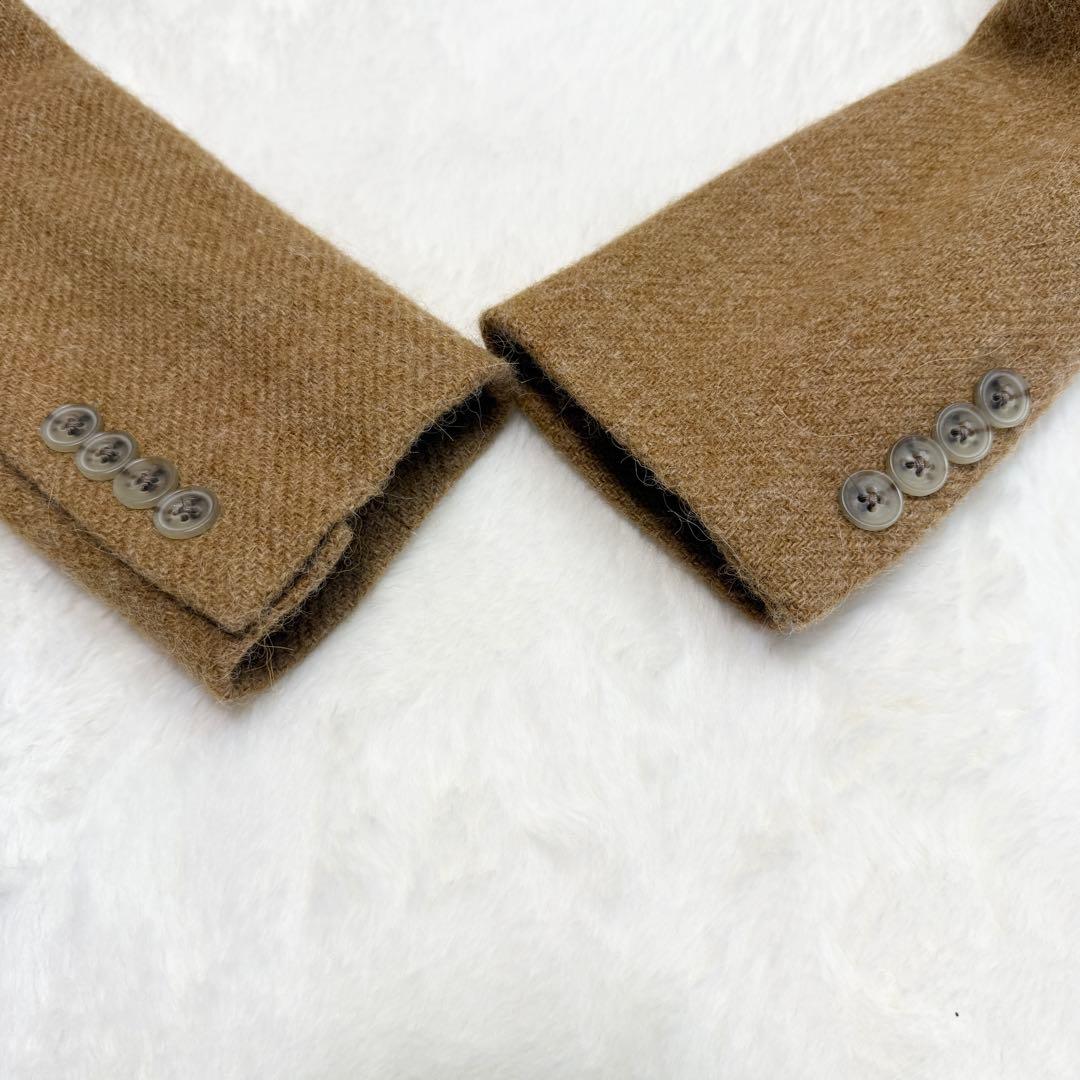 【極美品】　ラルフローレン　ジャケット　アルパカ混　1B キャメル　M