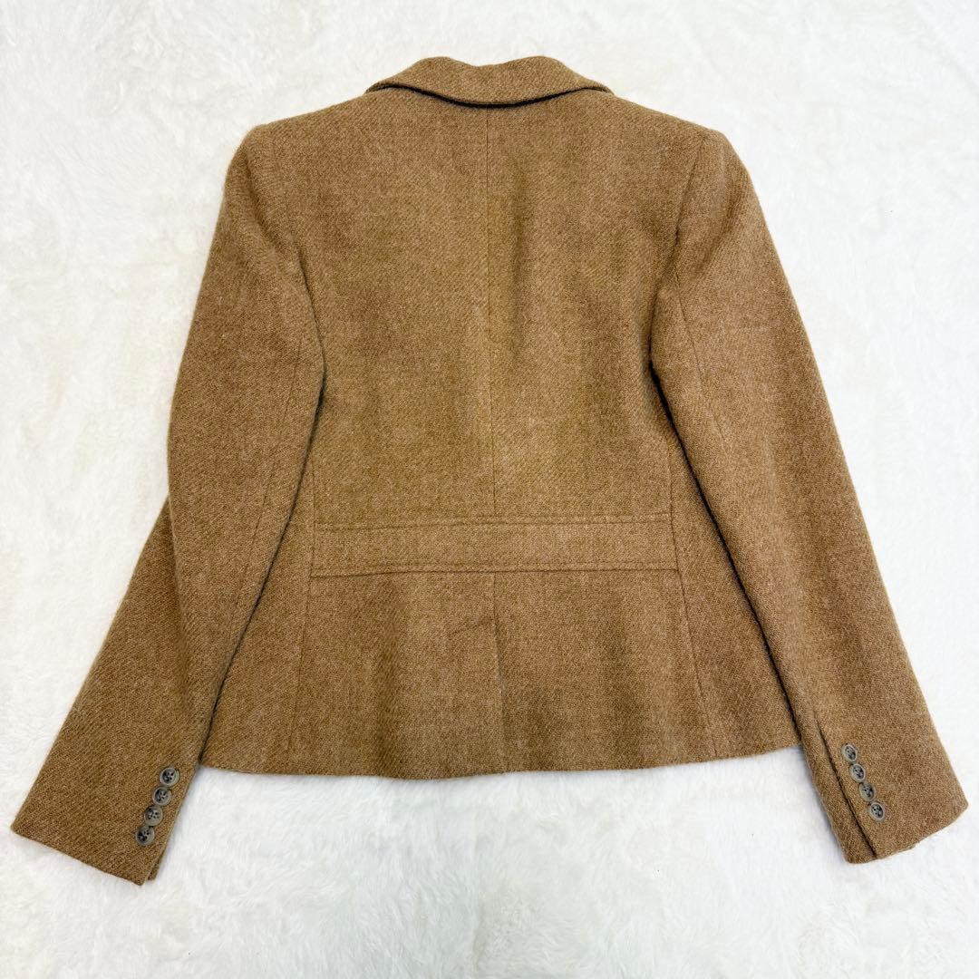 【極美品】　ラルフローレン　ジャケット　アルパカ混　1B キャメル　M