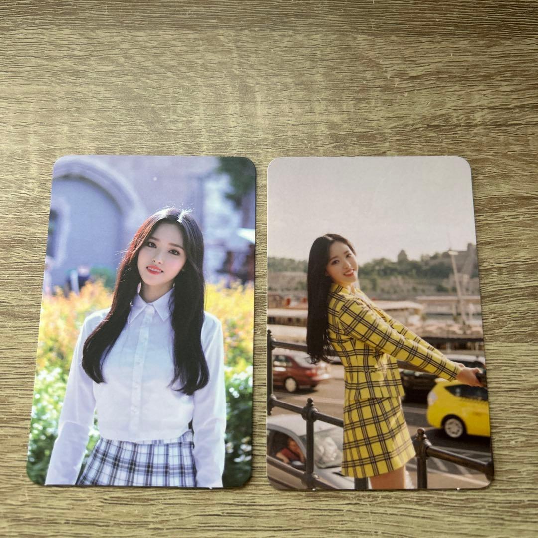 LOONA ヘジュ　オリビアへ　yyxy アルバム　トレカ　セット