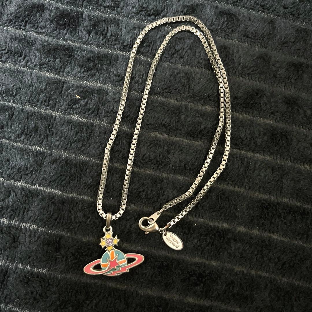 希少 vivienne westwood Shooting Star ネックレス