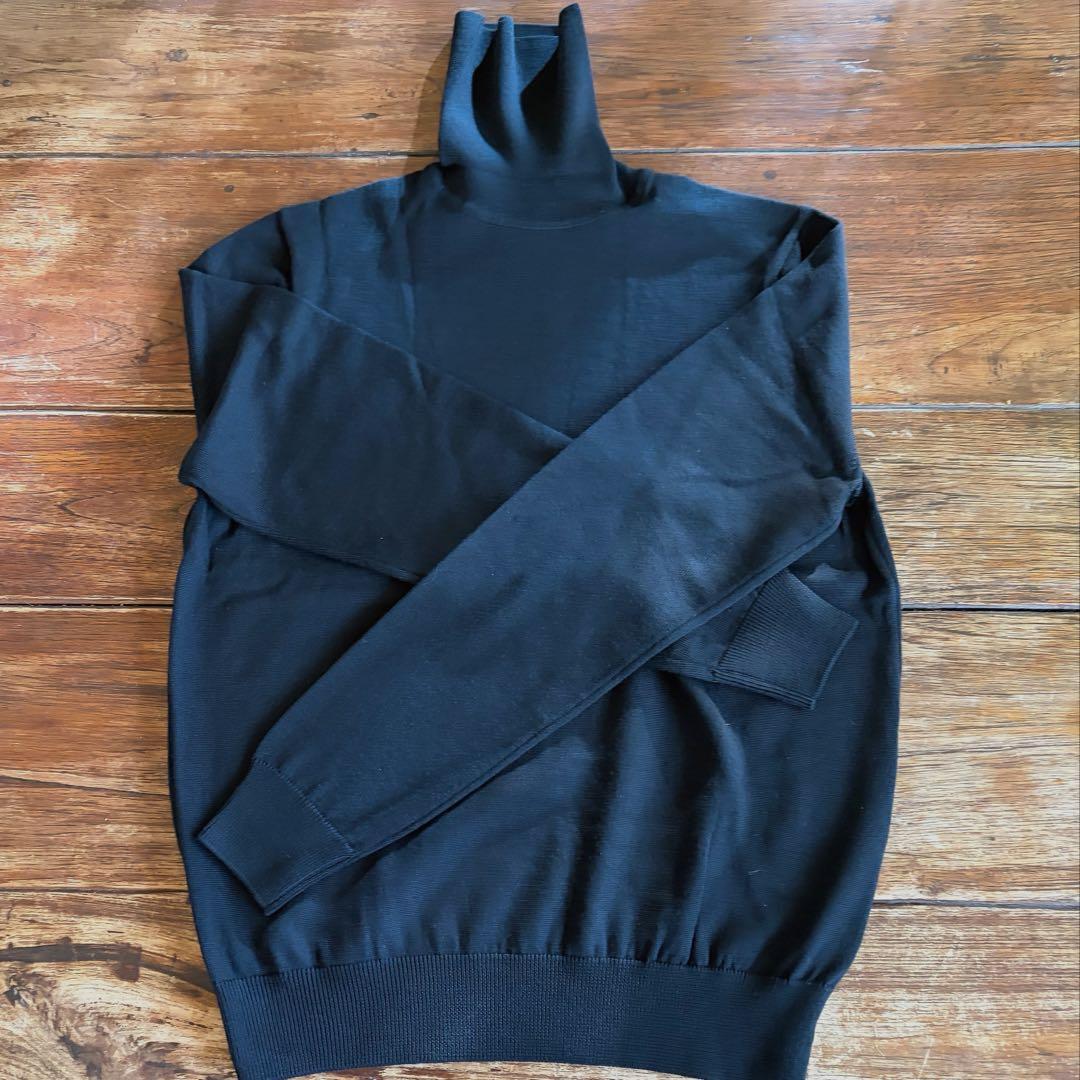 鎌倉シャツ 未使用メンズタートルネックセーター