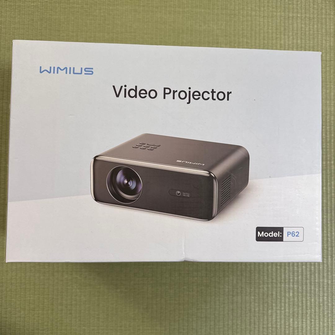 【新品・未開封】WiMiUS P62 プロジェクター 自動焦点 4K対応