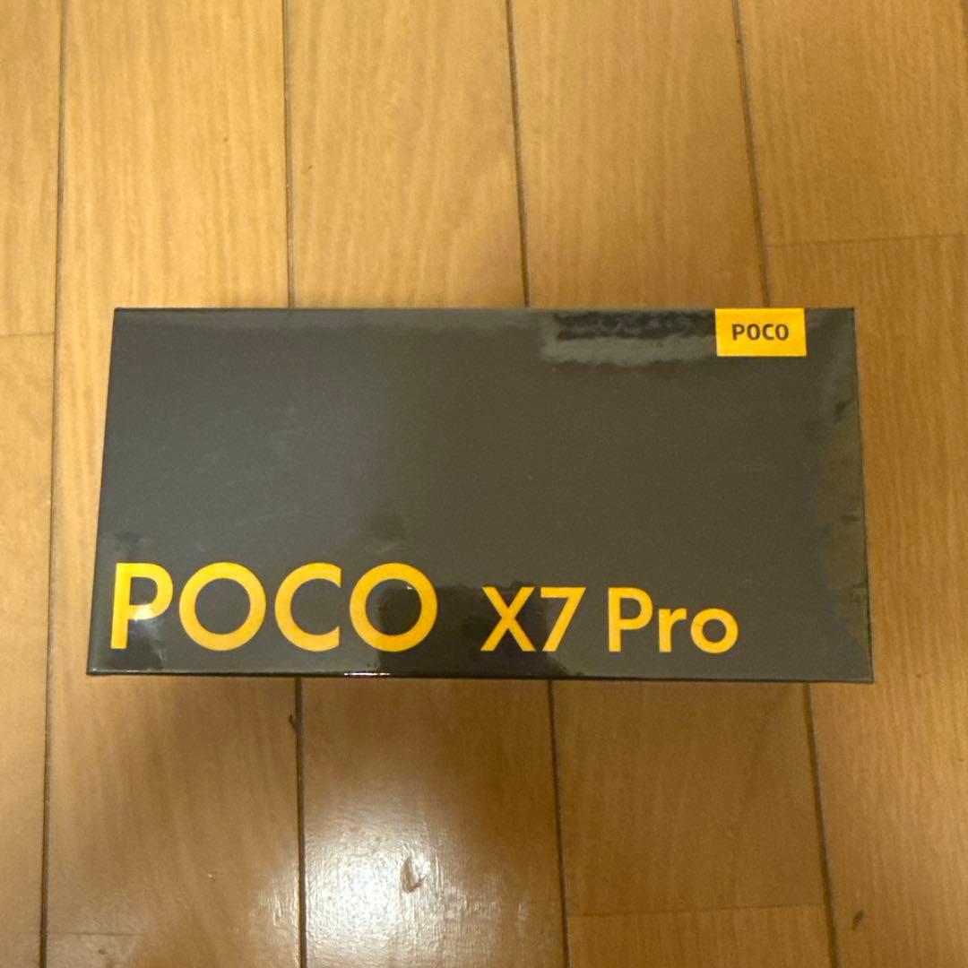 携帯電話本体 POCO X7 Pro Yellow 12GB+512GB