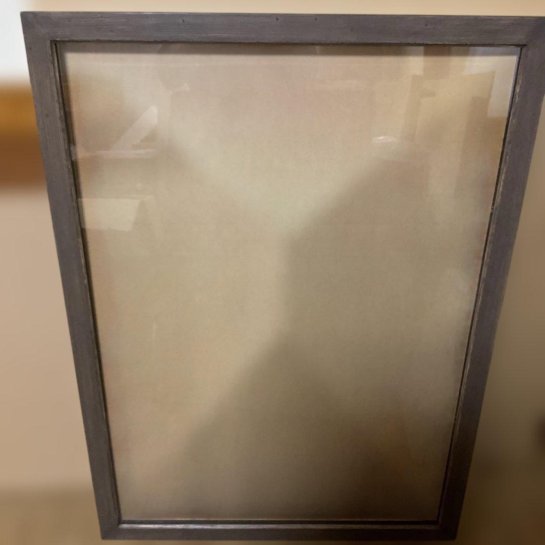 ダークブラウン木製油彩額縁　B1サイズ