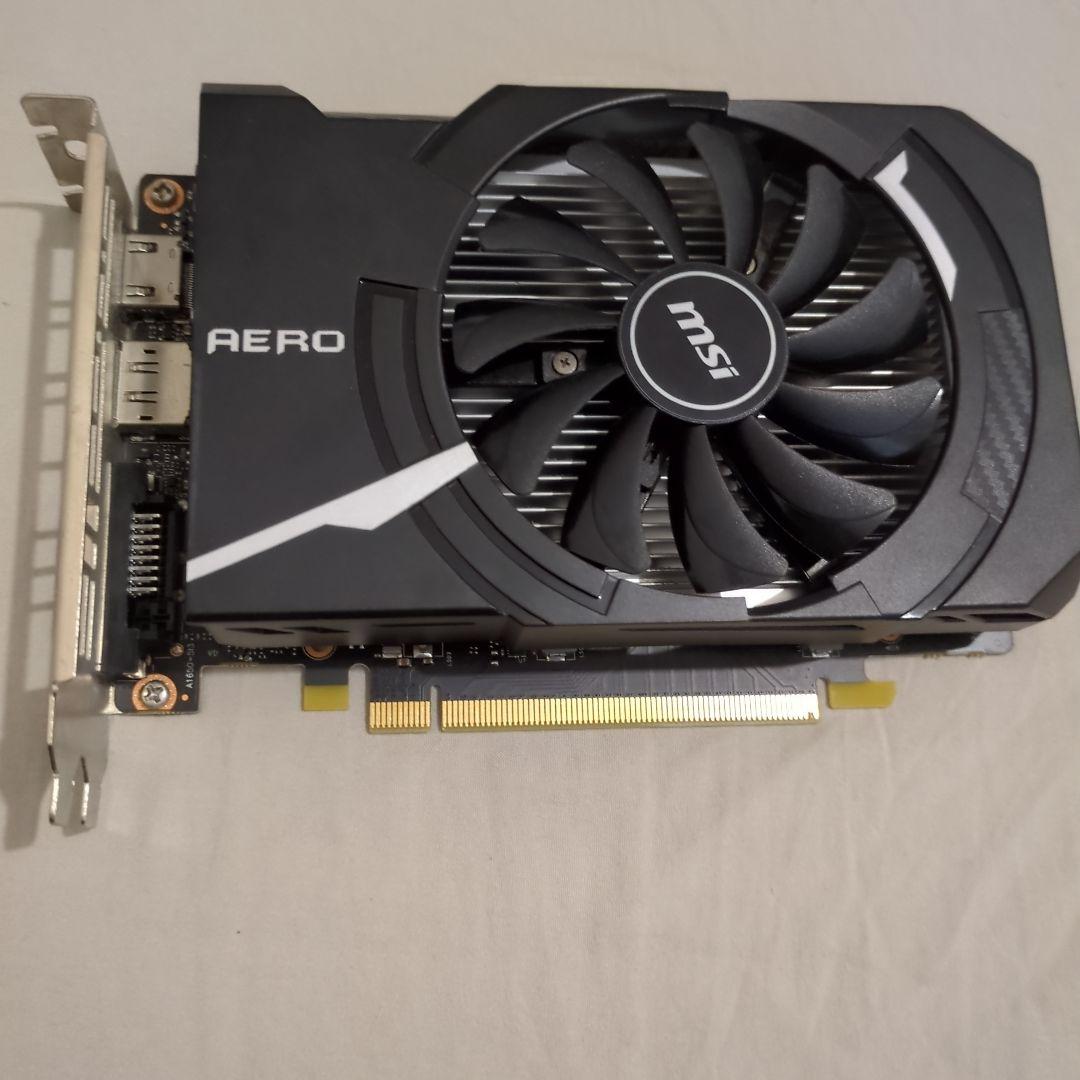 グラフィックボード・グラボ・ビデオカード MSI GeForce GTX1650 AERO ITX 4G