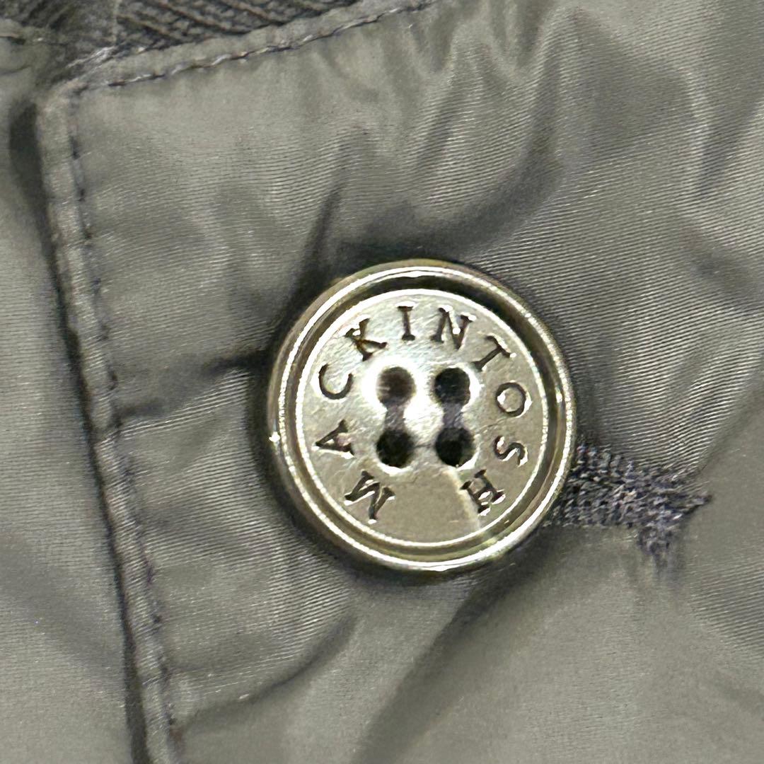 極美品 マッキントッシュ MACKINTOSH ベスト キルティング 38 中綿