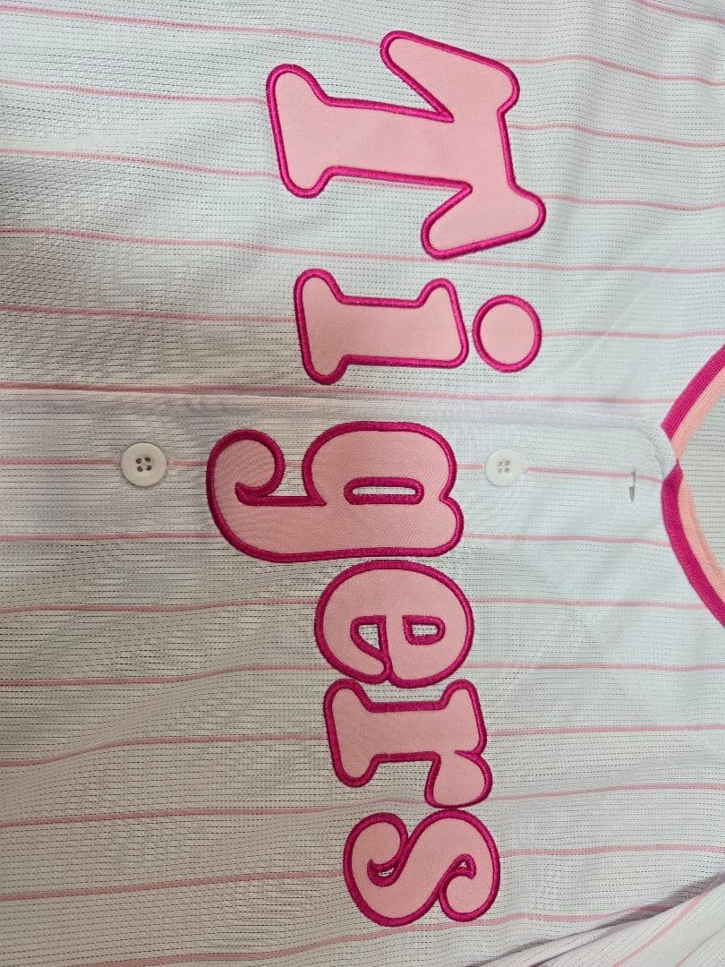 阪神タイガース カラーレプリカユニフォーム ピンク サイズM