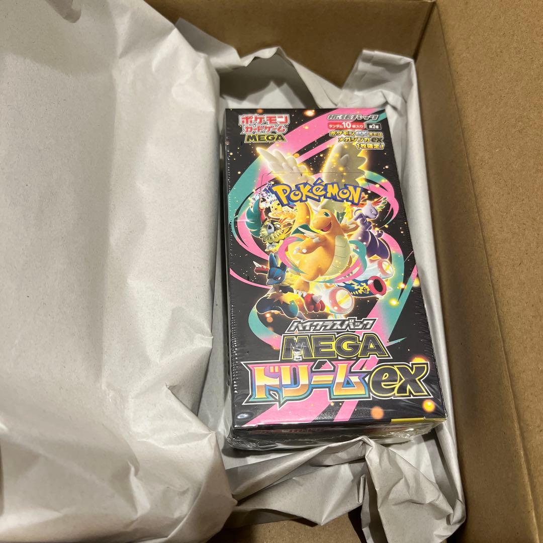 ポケモンカードゲーム MEGAドリームEX 未開封シュリンク付き