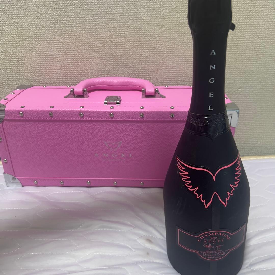 未開封　ANGEL シャンパン ヘイローピンク 750ml ケーキ付き