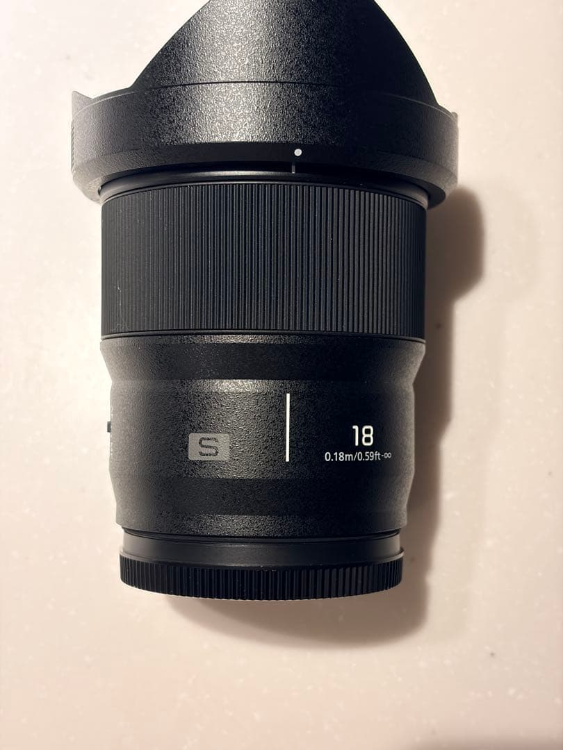 新同品　LUMIX S 18mm f1.8 Lマウント 超広角