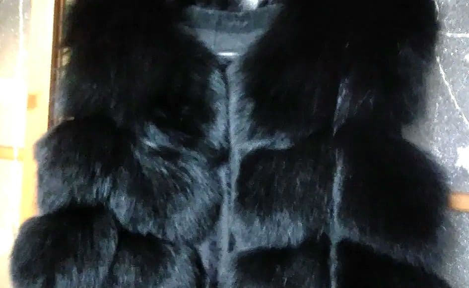 フォックスファーコート・フォックスベストファートルコ製・フォックス毛皮ジャケット