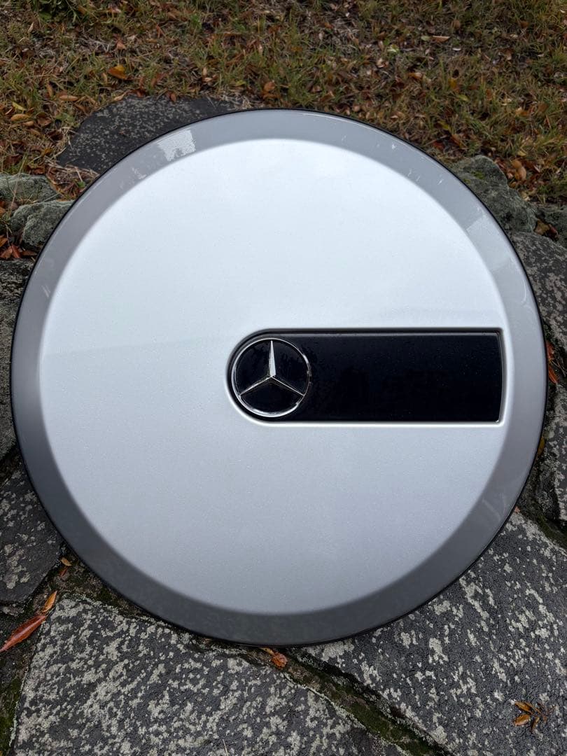 純正⭐︎Mercedes-Benz スペアタイヤカバー シルバー