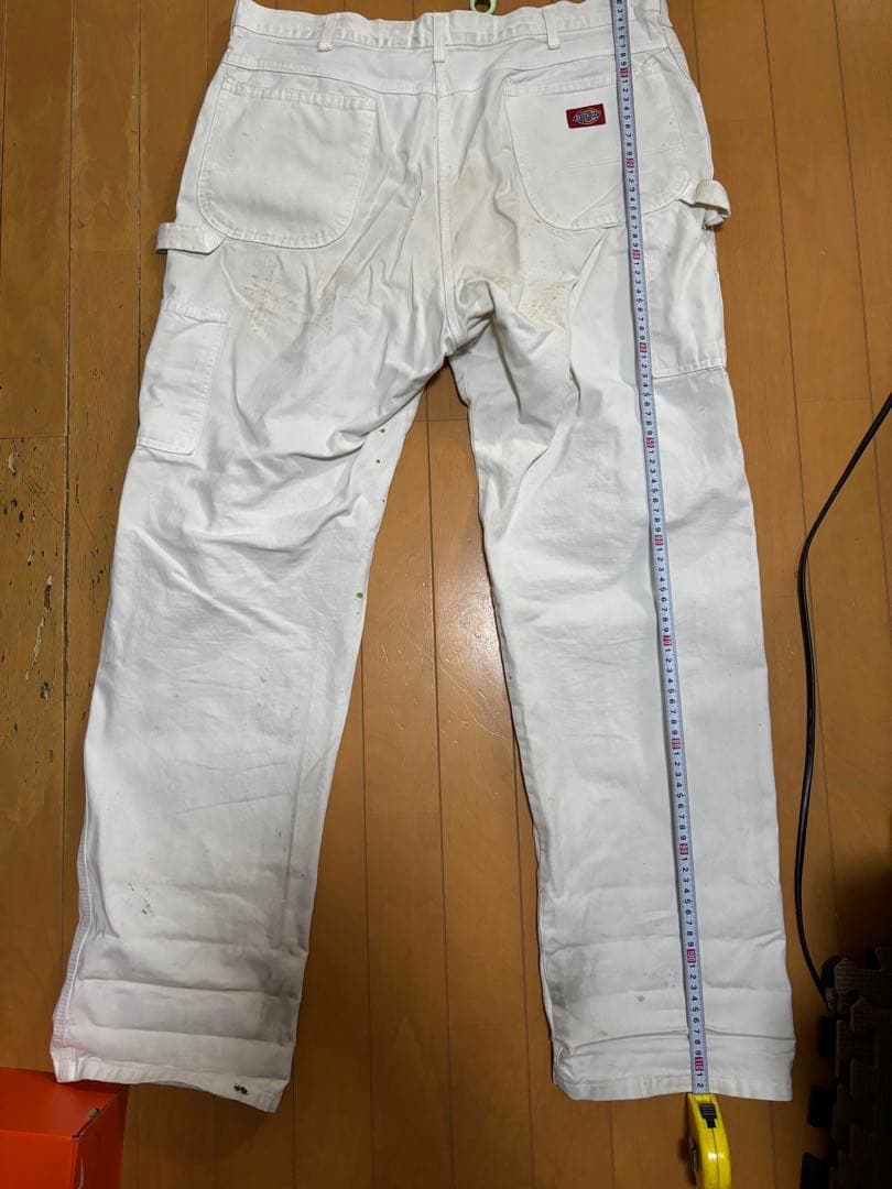 90s ディッキーズ　Dickies ペインターパンツ ホワイト　白