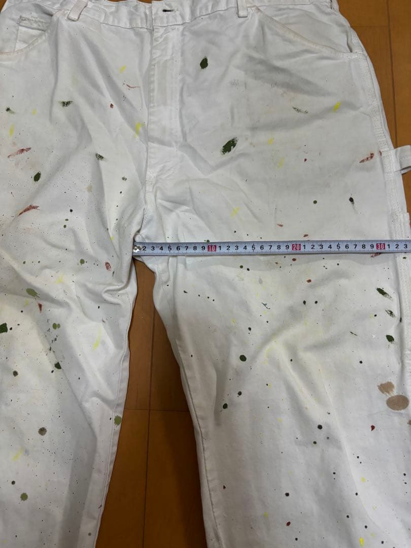 90s ディッキーズ　Dickies ペインターパンツ ホワイト　白