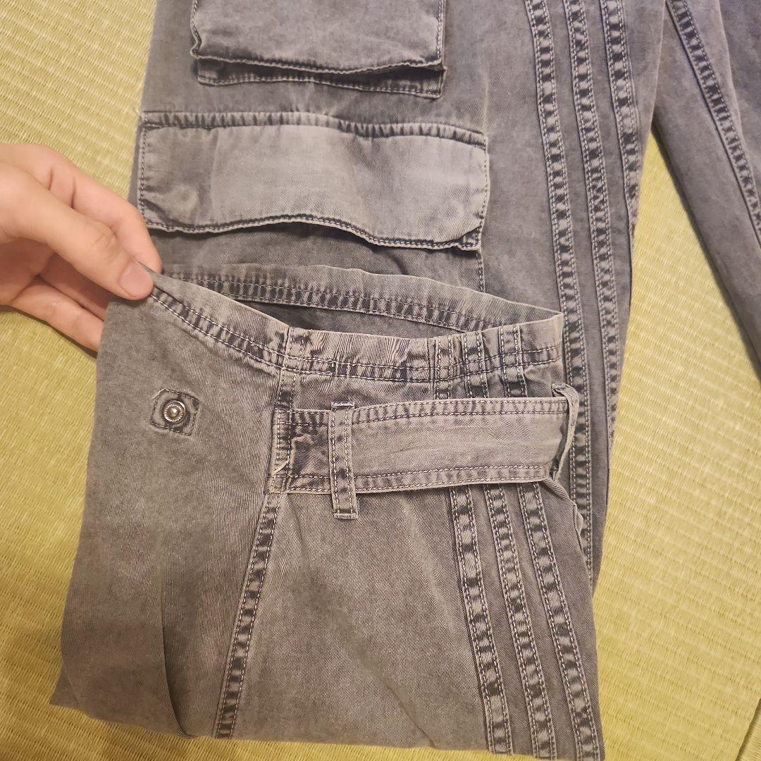 Adidas adilenium カーゴパンツ グレー