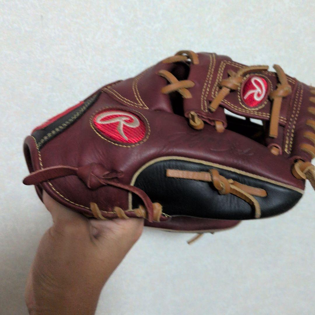Rawlings 軟式グローブ ワインレッド