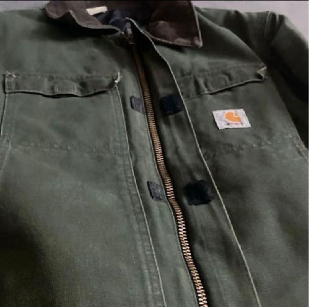 90s 【USA製】carhartt vintage JKT コーデュロイ襟