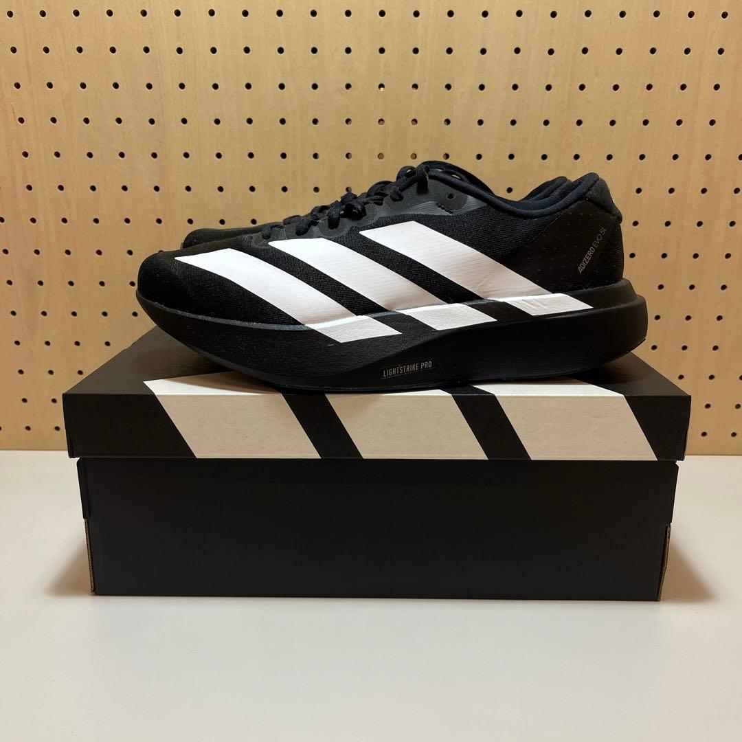 新品未使用　adidas evo sl black 27cm