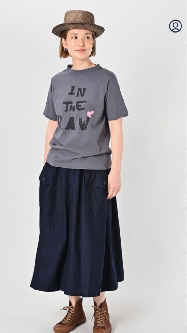 45R バード刺繍ロゴプリントの90845星Tシャツ