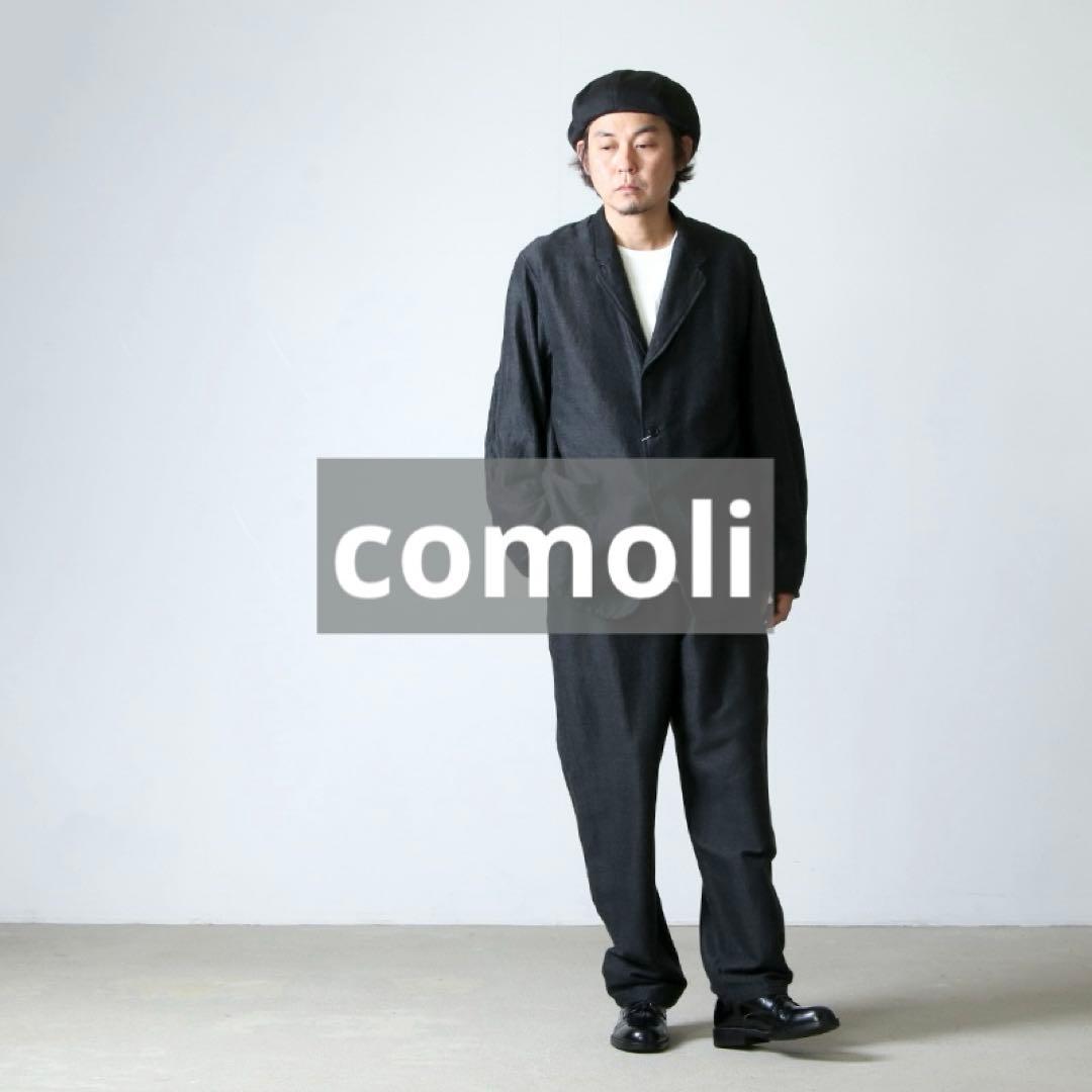 11/16まで【セットアップ】comoli コモリ ウールシルクジャケットパンツ