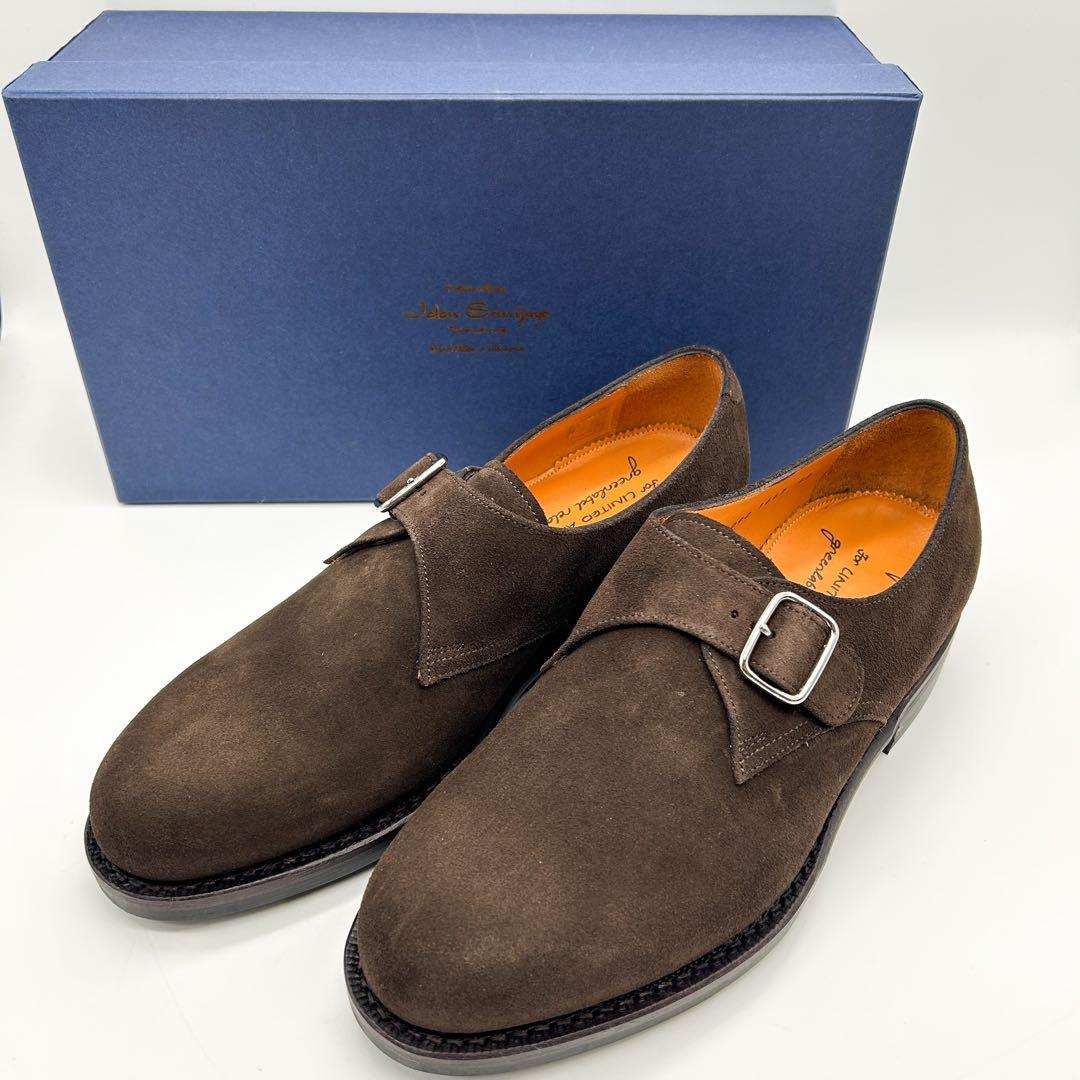 【新品】 Jalan Sriwijaya 別注　スエードモンクストラップシューズ
