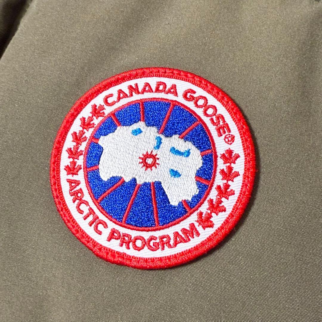   カナダグース ダウンベスト オリーブ カーキ