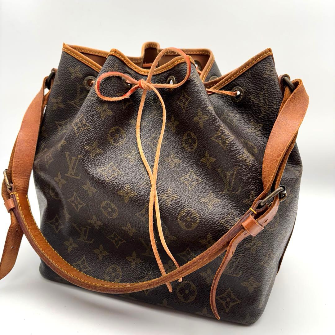 Louis Vuitton モノグラム プチノエ ショルダーバッグ 巾着 人気
