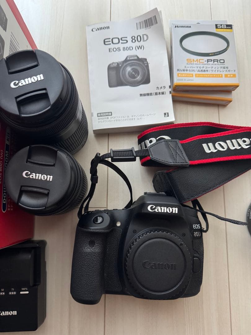 Canon キャノン デジタル一眼 EOS 80D ダブルズームキット