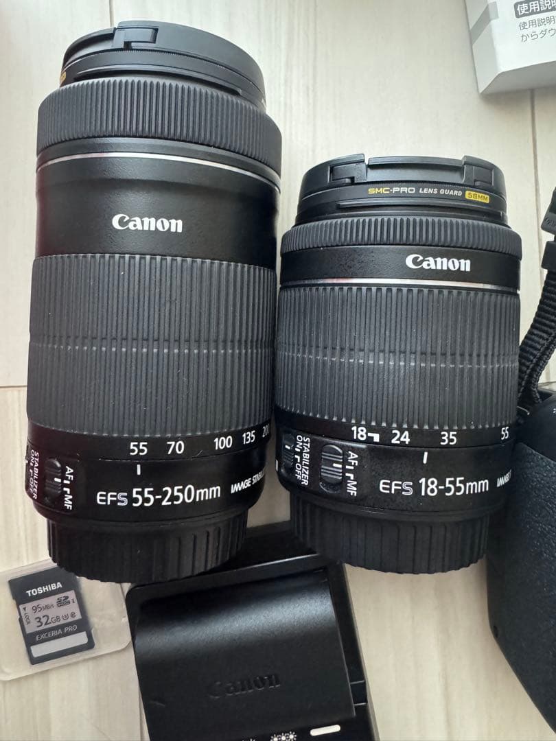 Canon キャノン デジタル一眼 EOS 80D ダブルズームキット