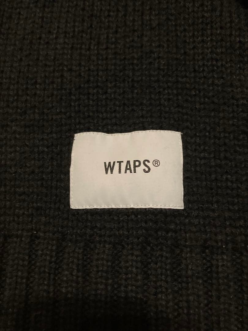wtaps ニット DUANE / SWEATER / POLY ブラック02