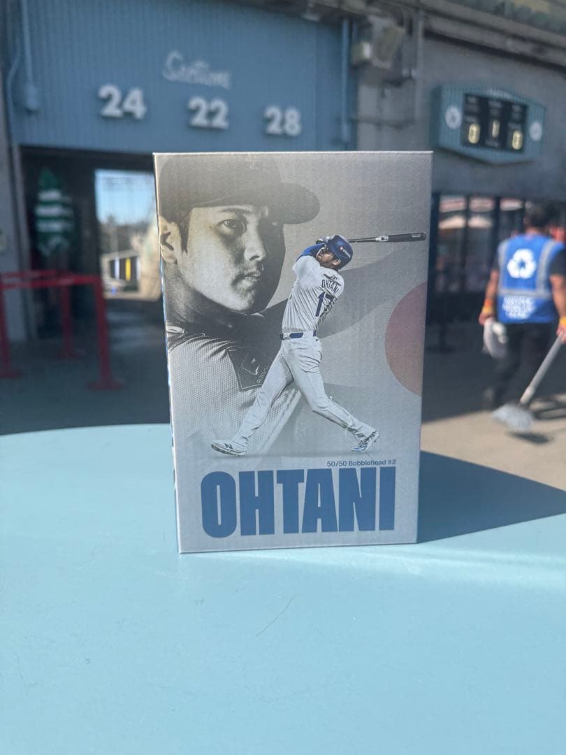 【新品】大谷翔平 ボベルヘッド ドジャース 50/50記念　8/27配布品