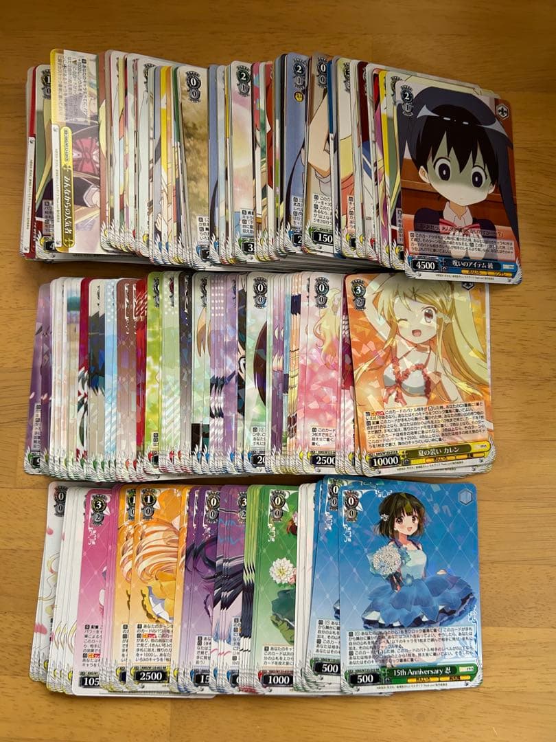 ヴァイスシュヴァルツ　きんいろモザイク RR以下 4コン A版　先後マーカー付