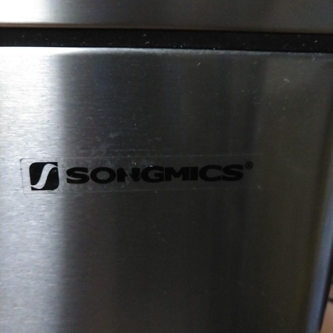 SONGMICS ステンレス 3分別ごみ箱