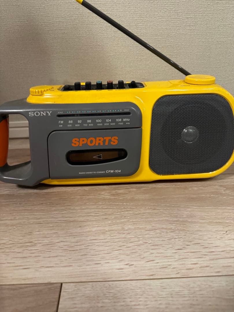 SONY CFD-104 カセットプレーヤー