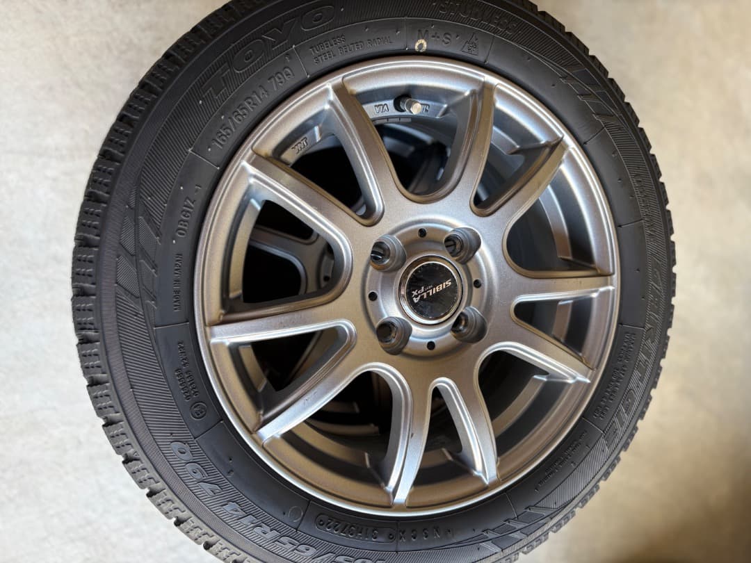 スタッドレスタイヤホイール4本セット