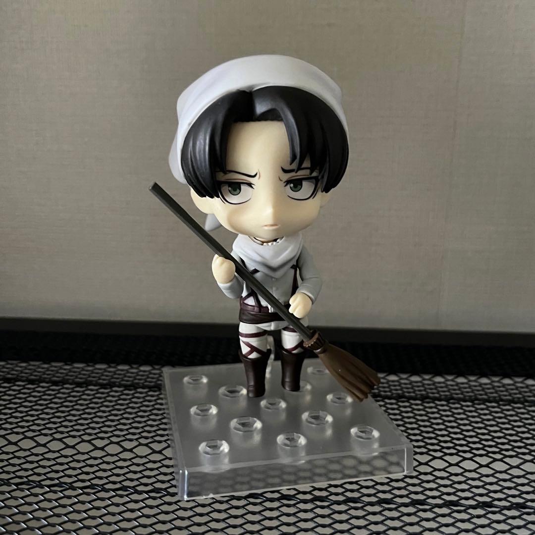 進撃の巨人　ねんどろいど　リヴァイ　お掃除ver