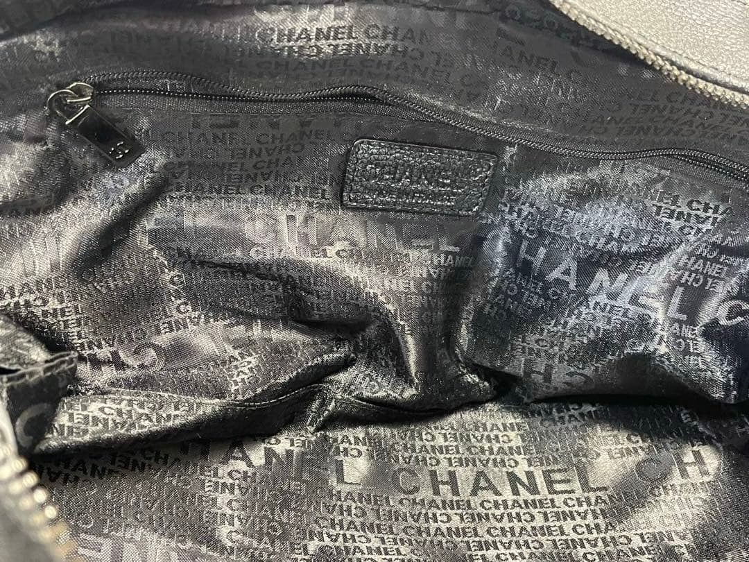 シャネル CHANEL トートバッグ チョコバーハン ドバッグ キャビアスキン